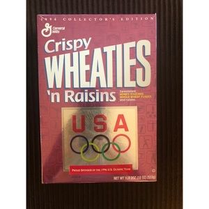 Wheaties CEREAL COLLECTIBLES 1996 olympics